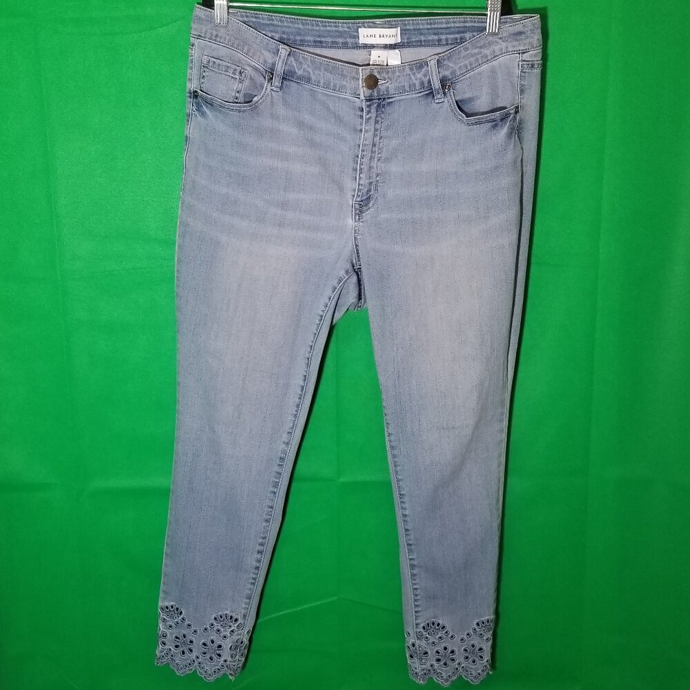 Lane Bryant Jeans Women Size 16 Flex Magic Waist Signature Fit Retro Skinny